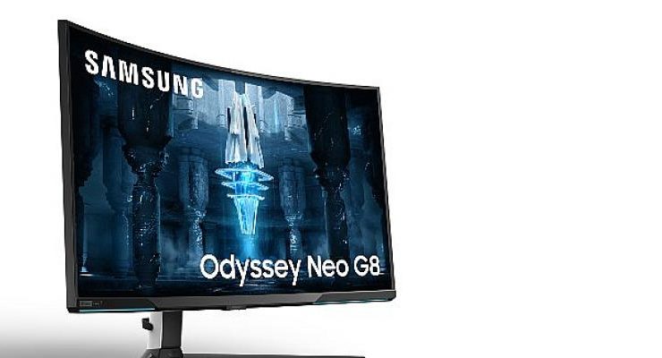 Samsung, Odyssey Monitör Serisi’nin en yeni ve akıllı üyeleriyle CES 2022’de yerini aldı