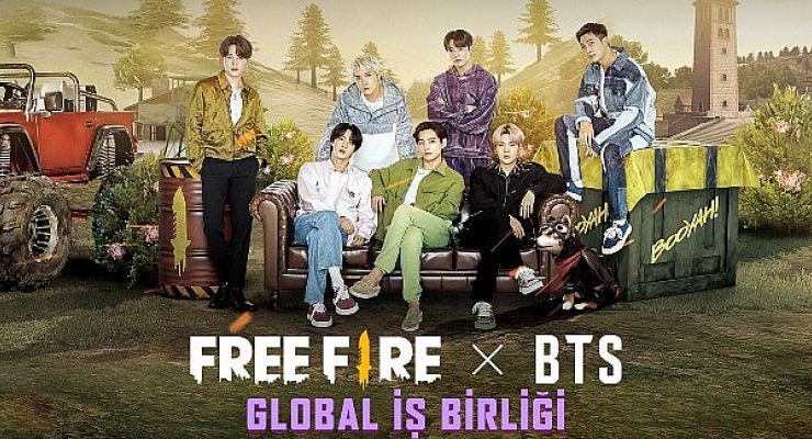 Dünyaca Ünlü BTS Grubu, Free Fire’ın Küresel Marka Elçisi Oldu