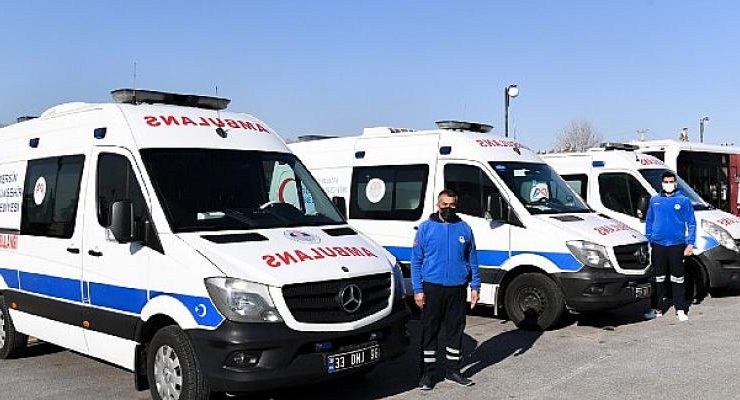 Mersin Büyükşehir’den ‘Hasta Nakil Ambulansı’ Hizmeti