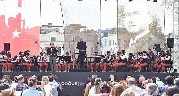 Doğuş Çocuk Senfoni Orkestrası 23 Nisan Coşkusunu Galataport İstanbul’a Talıdı