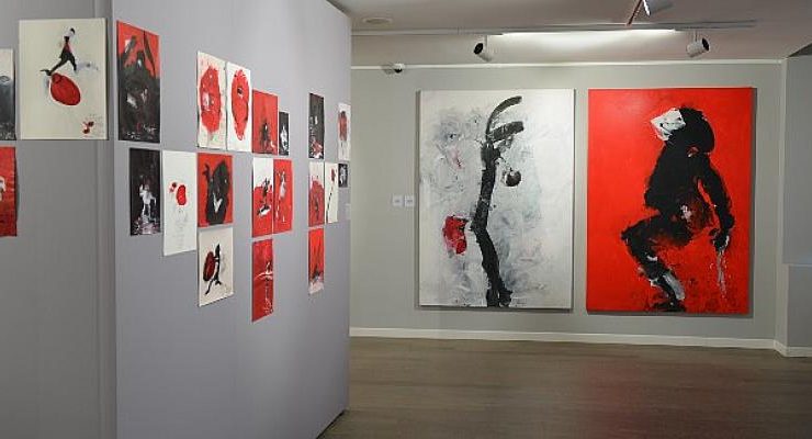 İş Sanat Ankara Sanat Galerisi’nde Habip Aydoğdu’dan “Kırmızı Yine Kırmızı” Sergisi