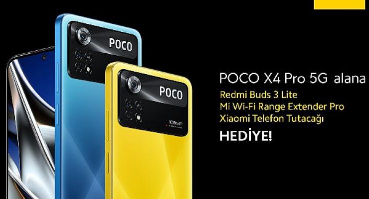 POCO X4 Pro 5G 7.899 TL’den başlayan fiyatıyla satışta