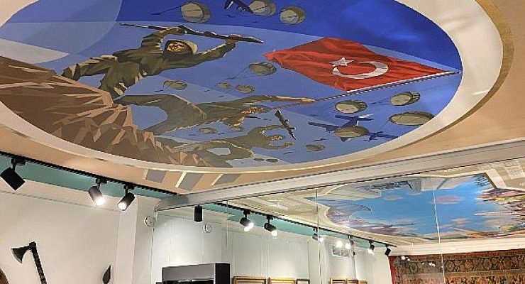 Surlariçi Şehir Müzesi, 20 Temmuz Kıbrıs Barış Harekatı’nı eşsiz tavan resimleriyle yaşatıyor