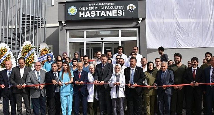 Harran Üniversitesi Diş Hekimliği Fakülte Hastanesi düzenlenen tören ile açıldı
