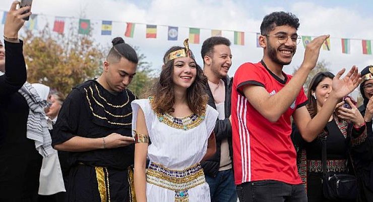 BİLGİ WelcomeFest’te dünyanın dört bir yanından öğrenciler kültürlerini tanıttı